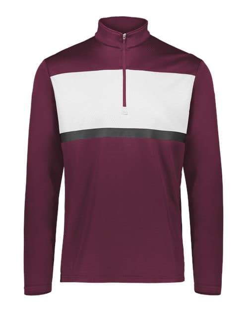 Maroon/ White