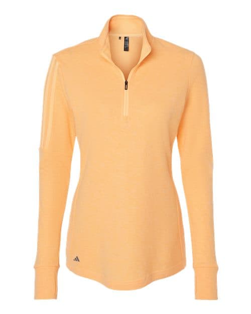 Women's 3-Stripes Quarter-Zip Sweater Pullover