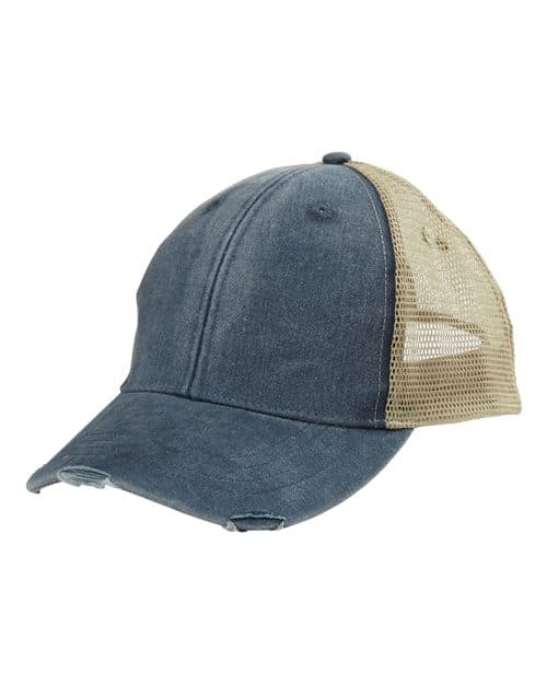 Navy/ Tan