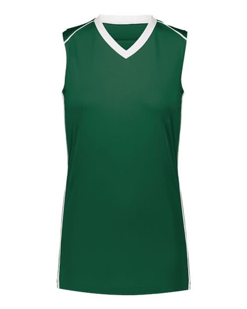 Dark Green/ White