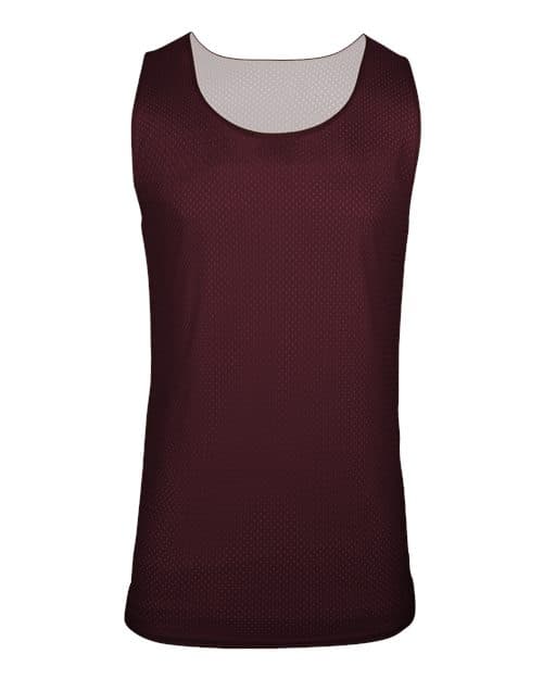 Maroon/ White