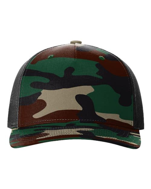 Green Camo/ Black