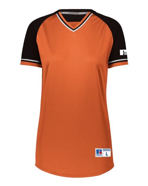 Burnt Orange/ Black/ White
