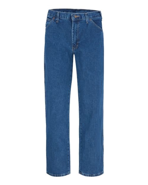 Stonewashed Indigo Blue - 37 Unhemmed