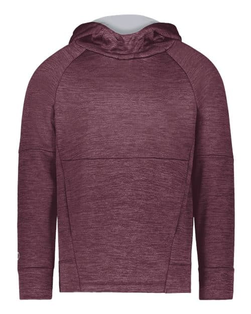 Maroon Heather/ Silver