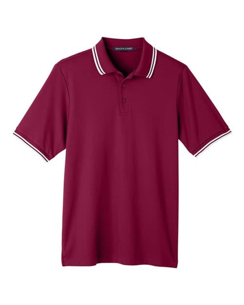 Burgundy/ White