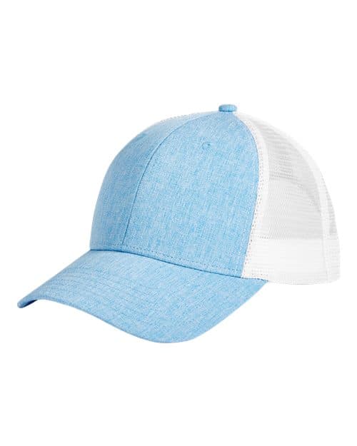 Heather Light Blue/ White