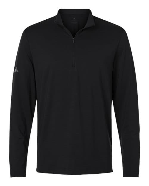 Men's Textured Stripe Quarter-Zip Pullover
