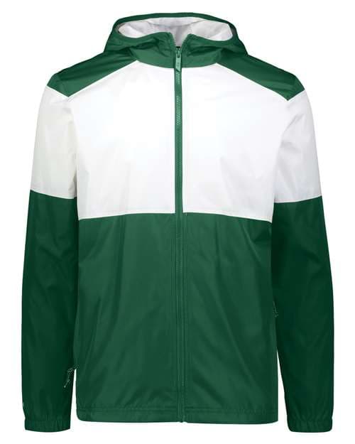 Dark Green/ White