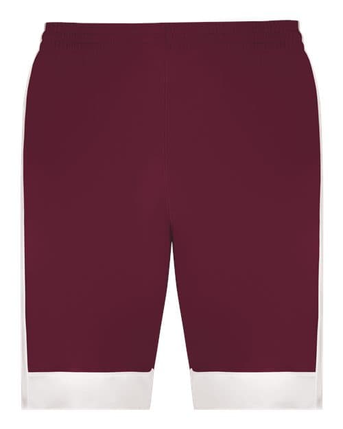 Maroon/ White