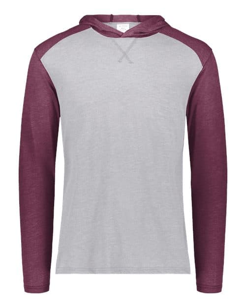 Grey Heather/ Maroon Heather