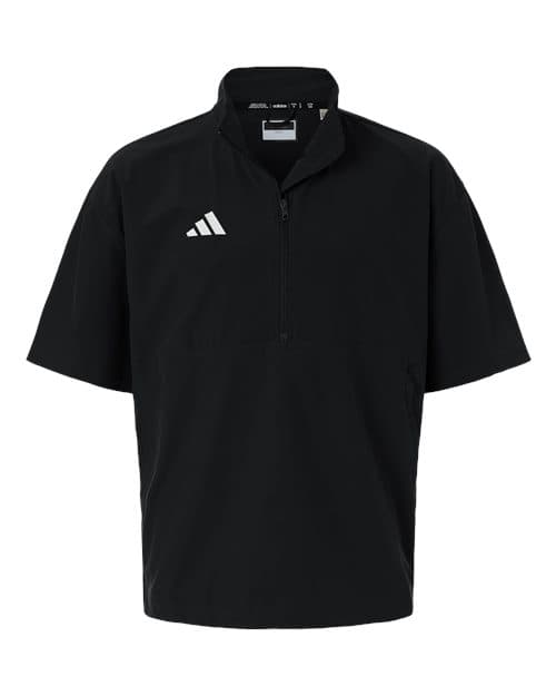 Men's Short Sleeve Quarter-Zip Pullover