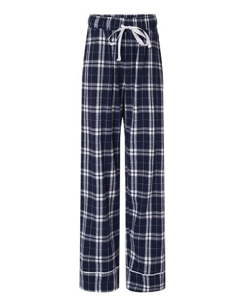 Navy/ Silver Plaid