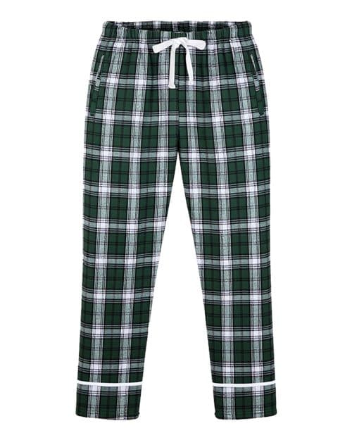 Green/ White Plaid