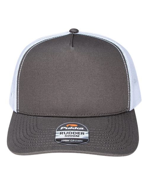 Charcoal/ White