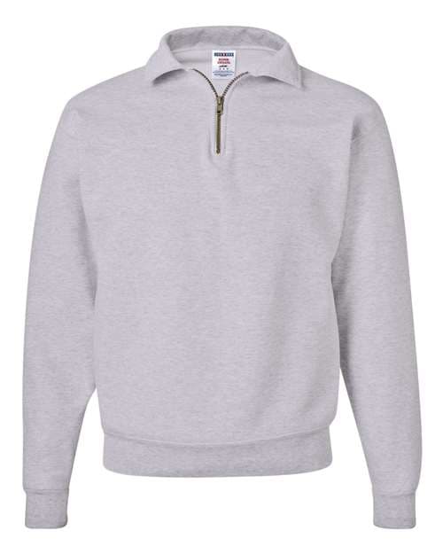 Unisex Super Sweats NuBlend® Quarter-Zip Cadet Collar Sweatshirt