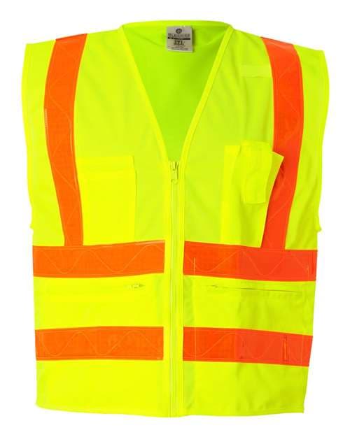 Unisex Prismatic Hydrowick-Lite Multi Zipper Vest