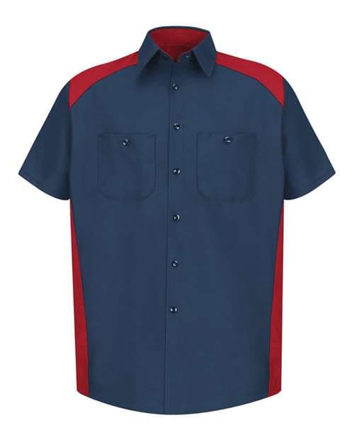 Navy/ Red