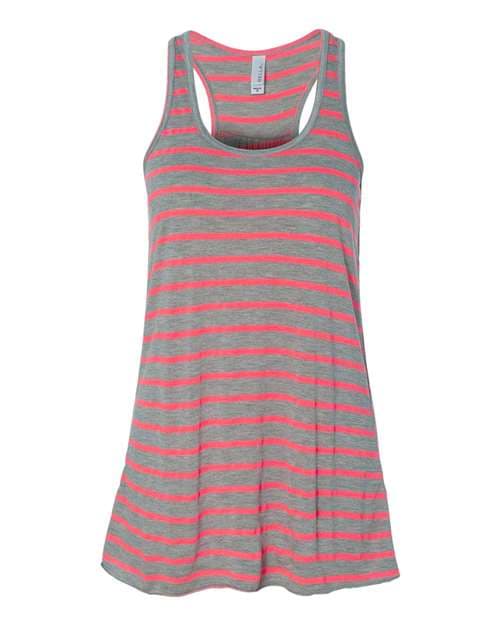 Athletic Heather/ Neon Pink