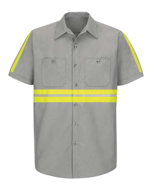 Light Grey/ Yellow Trim
