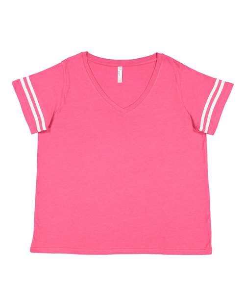 Vintage Hot Pink/ White