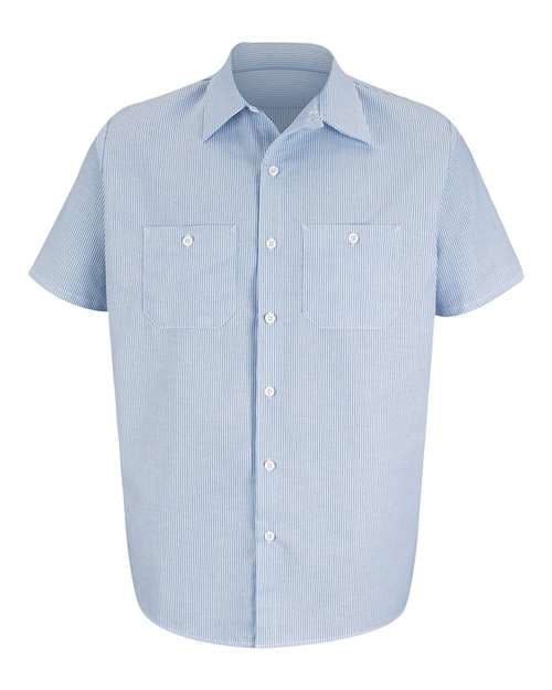 Men's Industrial Stripe Work Shirt