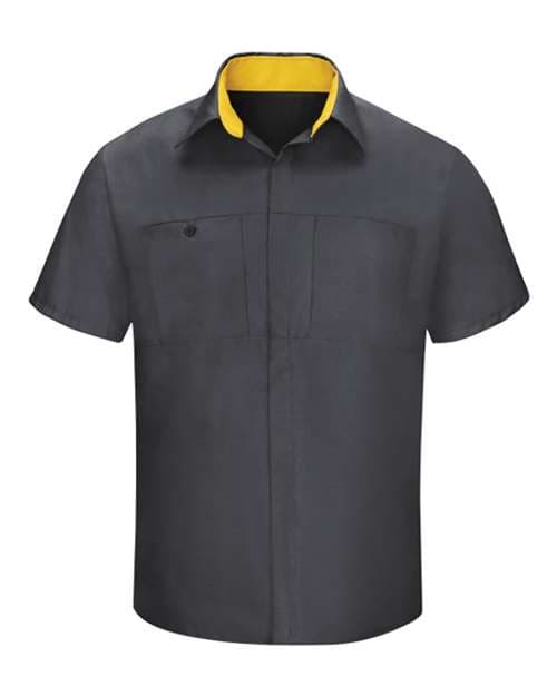 Charcoal/ Yellow