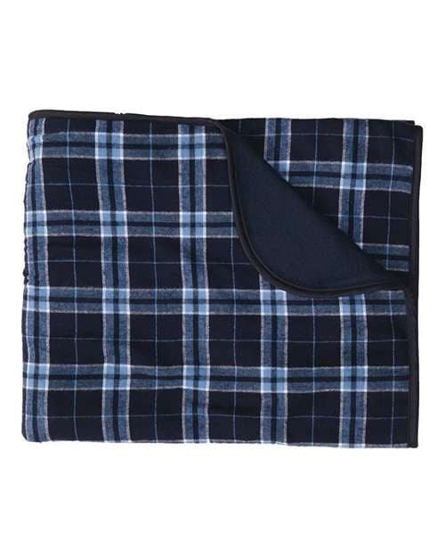Navy/ Columbia Plaid