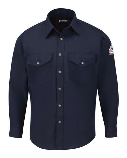 Men's Tall Snap-Front Uniform Shirt - Nomex® IIIA 4.5 oz.