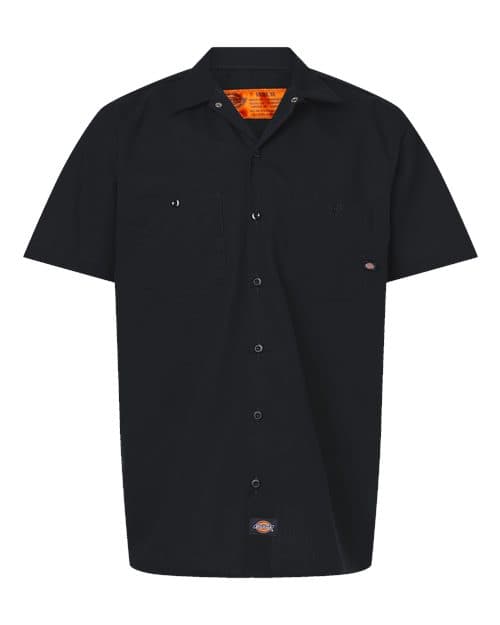 Men's Tall Industrial Short Sleeve Work Shirt