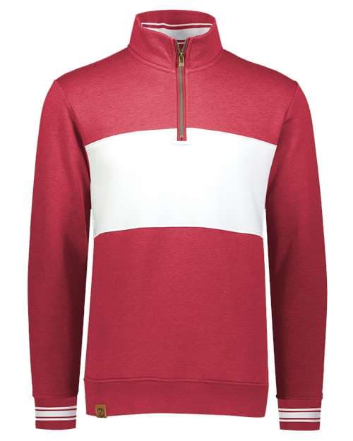 Scarlet Heather/ White