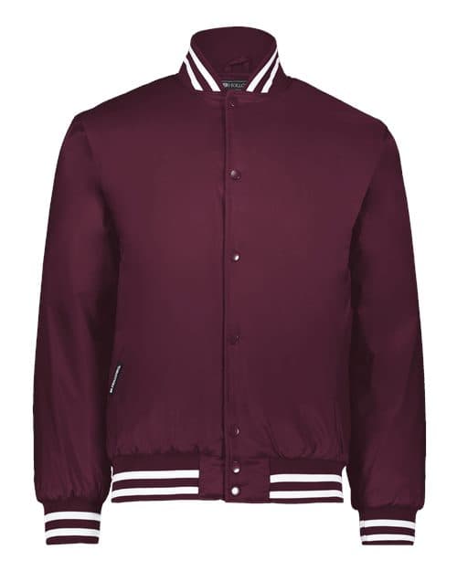 Maroon/ White