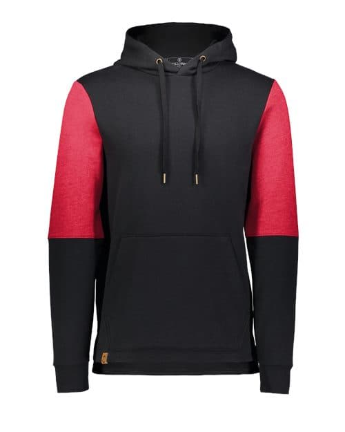 Black/ Scarlet Heather