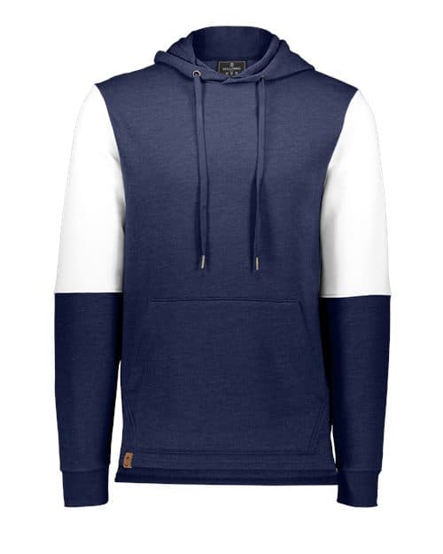 Navy Heather/ White