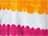 Atomic Orange/ Cosmic Pink Tie-Dye