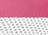 Hot Pink/ White