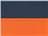 Navy/ Orange Trim