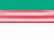 Kelly/ White/ Red-White Stripe