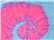 Flo Blue/ Pink
