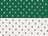 Dark Green/ White