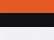 Orange/ Black/ White