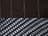 Black Pinstripe/ Black