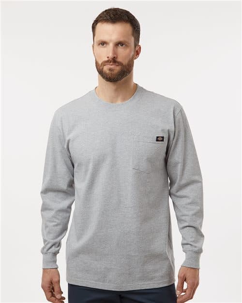 Men's Tall Traditional Heavyweight Long Sleeve T-Shirt
