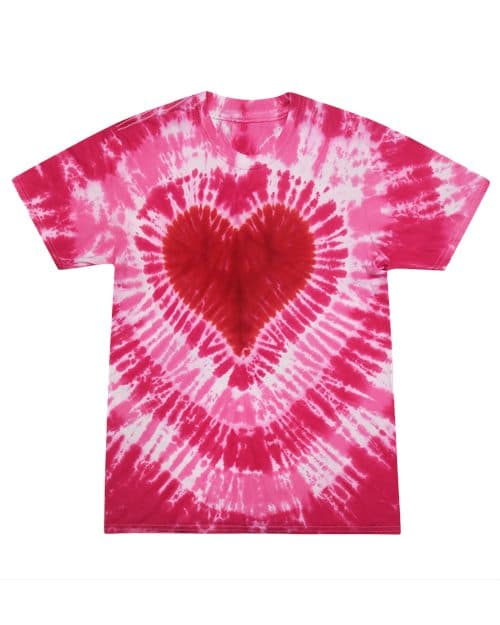 Unisex Shapes Tie-Dyed T-Shirt