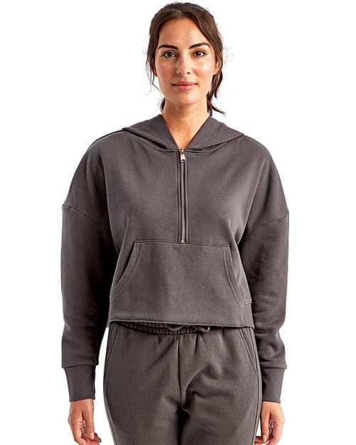Women's Alice Half-Zip Hooded Sweatshirt