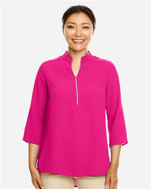 Women's Perfect Fit™  Three-Quarter Sleeve Crepe Tunic