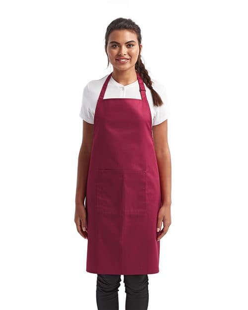 Recycled Pocket Bib Apron