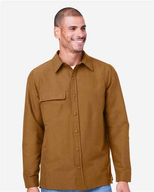 Unisex Flex Twill Overshirt Jacket