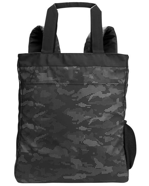 Unisex Reflective Convertible Laptop Backpack Tote Bag