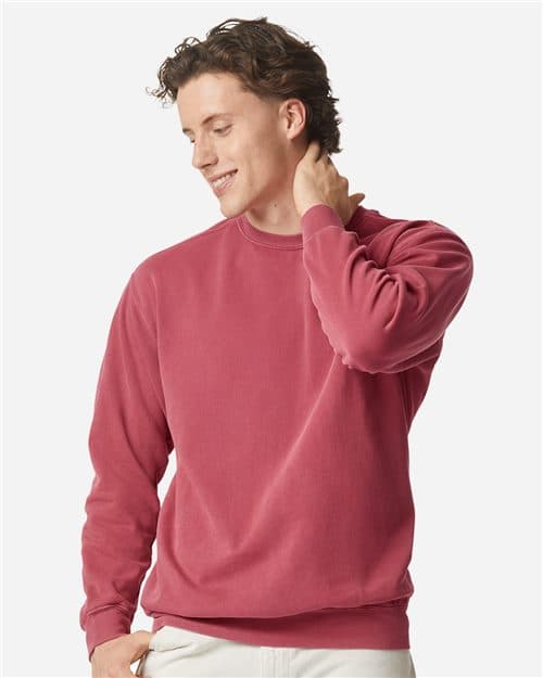 Unisex Garment-Dyed Crewneck Sweatshirt